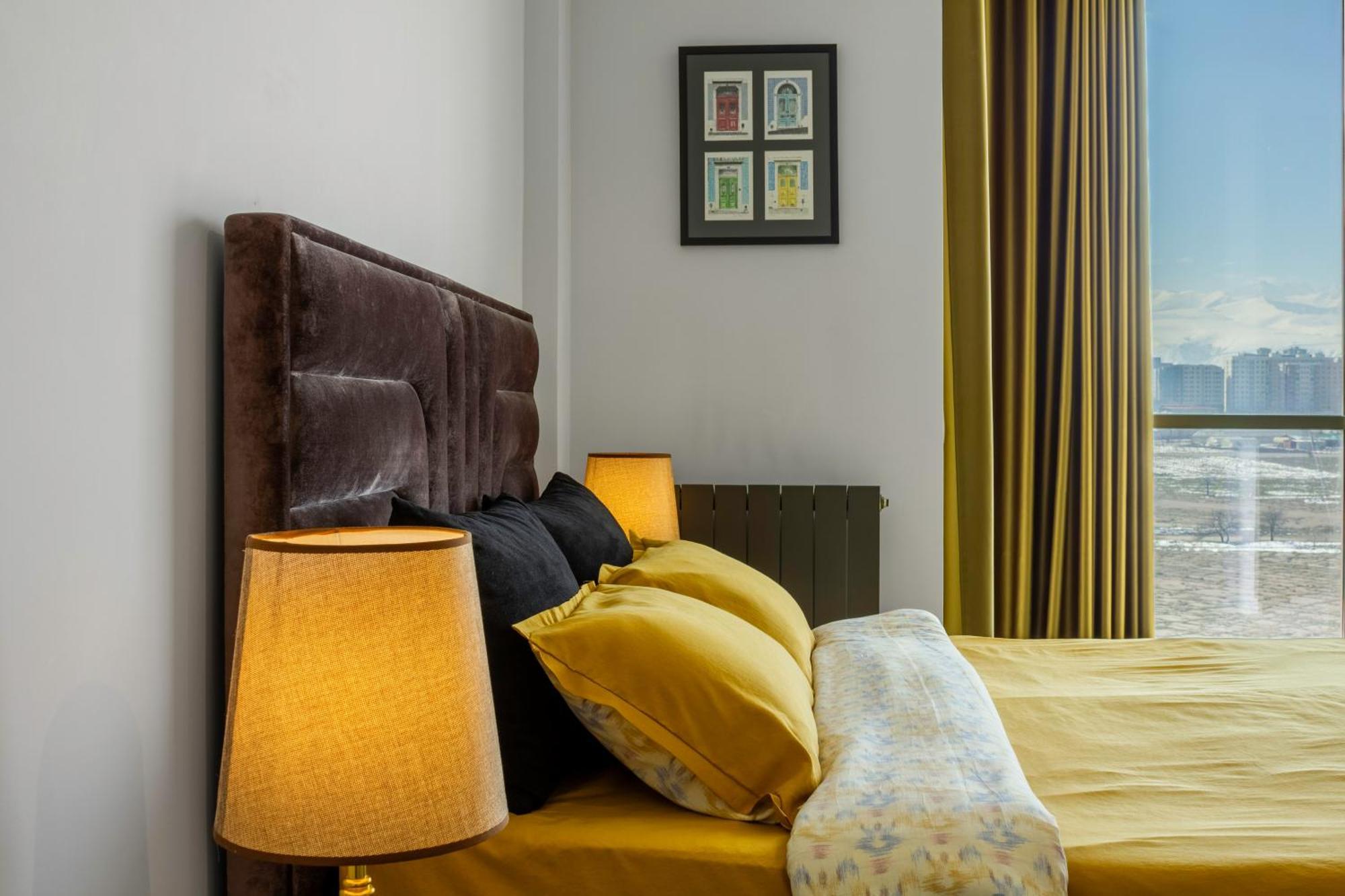 9Th And 6Th Floor Stylish Apartments With Mountainvista Biškek Exteriér fotografie